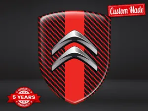 Citroen Emblemas Relieve Auto Pro Máximo Duradero Estilo Moderno